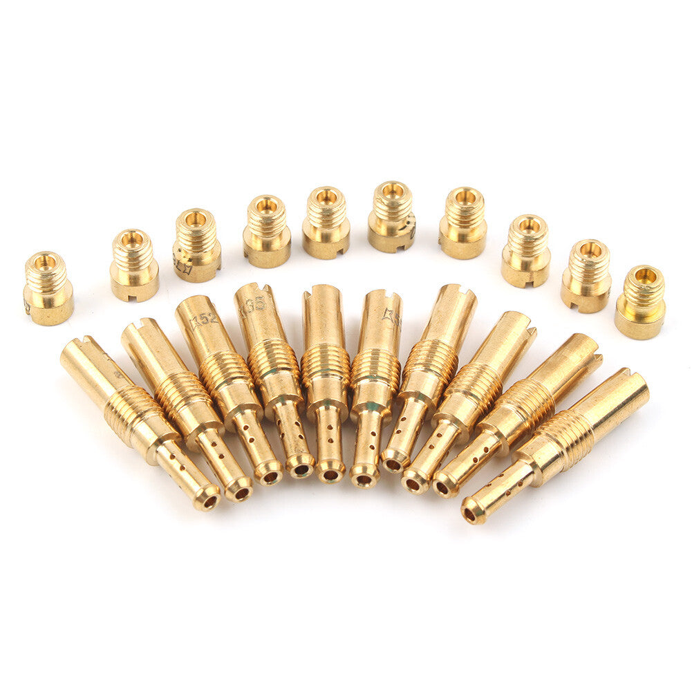 75-98 Main Jet  32-55 Slow Jet Kit For NSR KSR PWK Keihin OKO CVK Carburetor