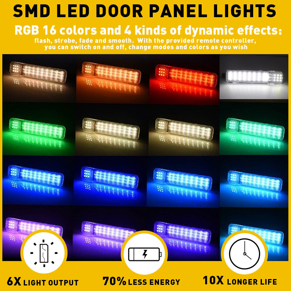 2 x 60cm LED light source DRL light source white light bright ...