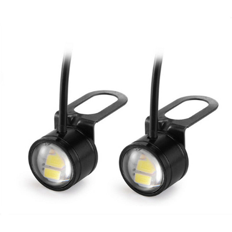 Motorcycle Daytime Running EagleEye LED Reverse Backup Strobe Mirror Light White