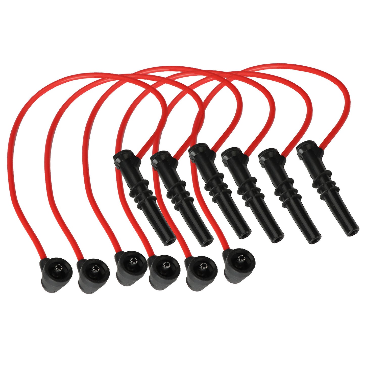 St of 6 for Volkswagen for Passat for Audi A4 Ignition Spark Plug Wire Cable 250079696