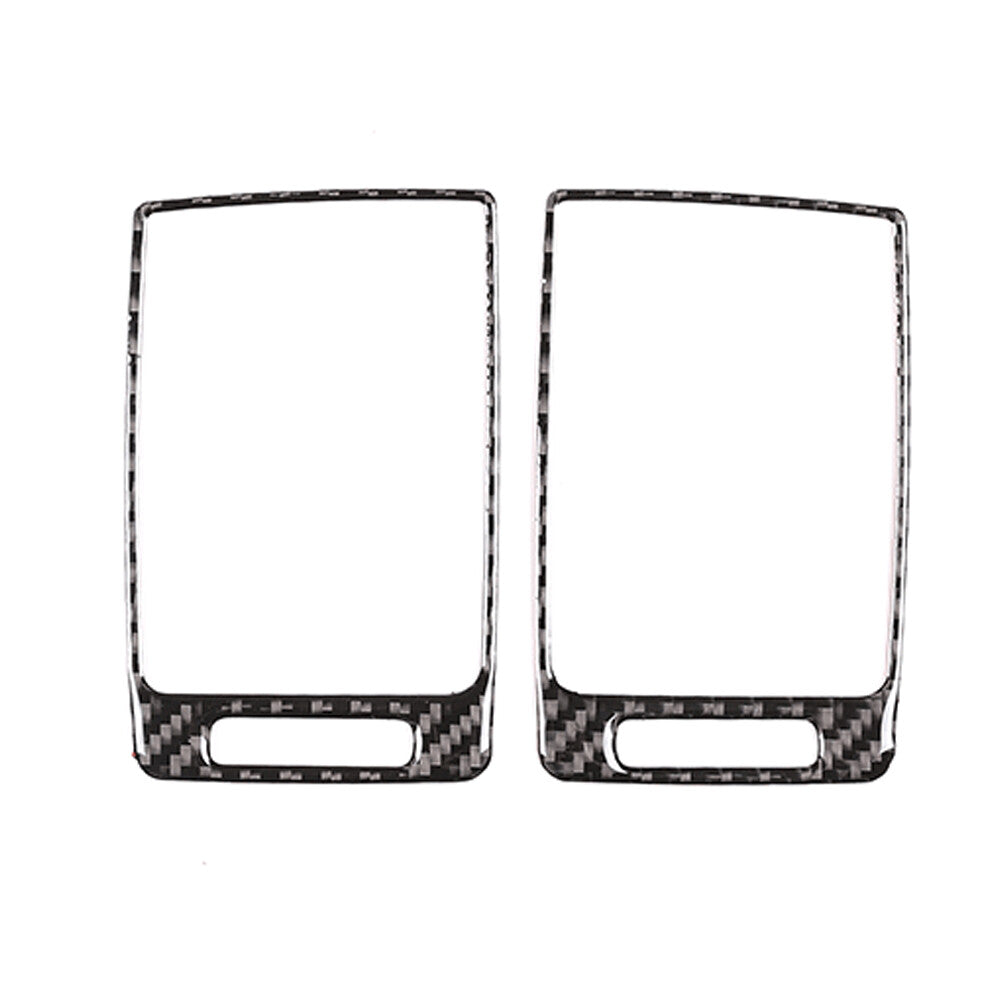2X Side Air Vent Trim Cover Decoraton Carbon Fiber for Honda CR-V CRV 2007-2011