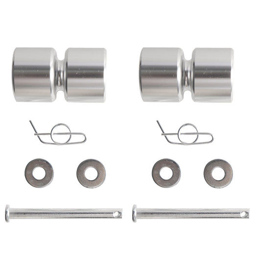 2PCS Replacement Aluminum Rollers for Utility Trailer Tailgate Lift Assist New