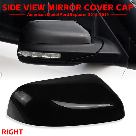 Mirror Cover Cap for Ford EXPLORER 2016 2017 2018 2019 Right Passenger Side