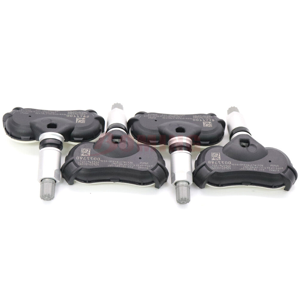 4 new TPMS tire pressure sensors (42607-0C091) suitable for 2018-2020 for Toyota Tundra Sequoia