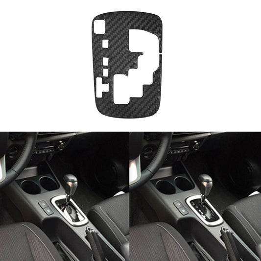 Carbon Fiber Automatic Gear Shift Panel Cover Trim for Toyota Hilux 2015-2021