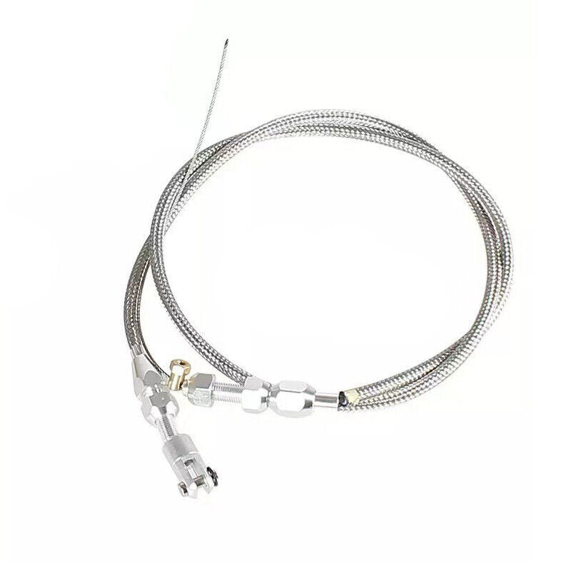 Universal 36 Stainless Steel Throttle Cable for Chevy LS1 4.8L 5.3L 6.0L 5.7L