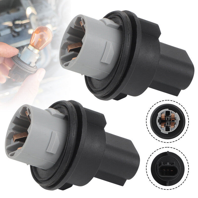 2x Turn Signal Lamp Socket Connector For 2009-2012 for Ram 1500 11-12 for Ram 2500 3500