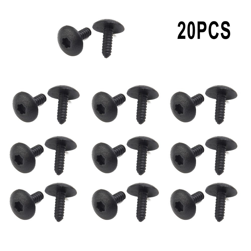 Clip Door Trim Panel Retainer 20pcs Set 21042098 55075139 Black