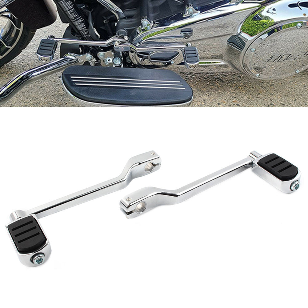 for Harley Touring Road King 1988-22 2021 Silver Heel Shift Lever Shifter Pegs