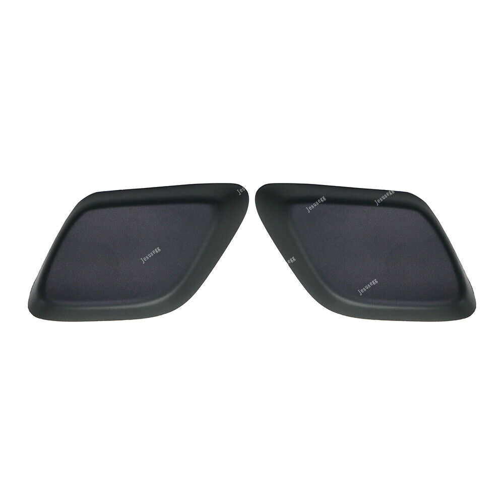 Pair Left Right Side Headlight Lamp Washer Cover For 11-13 for Jeep Grand Cherokee