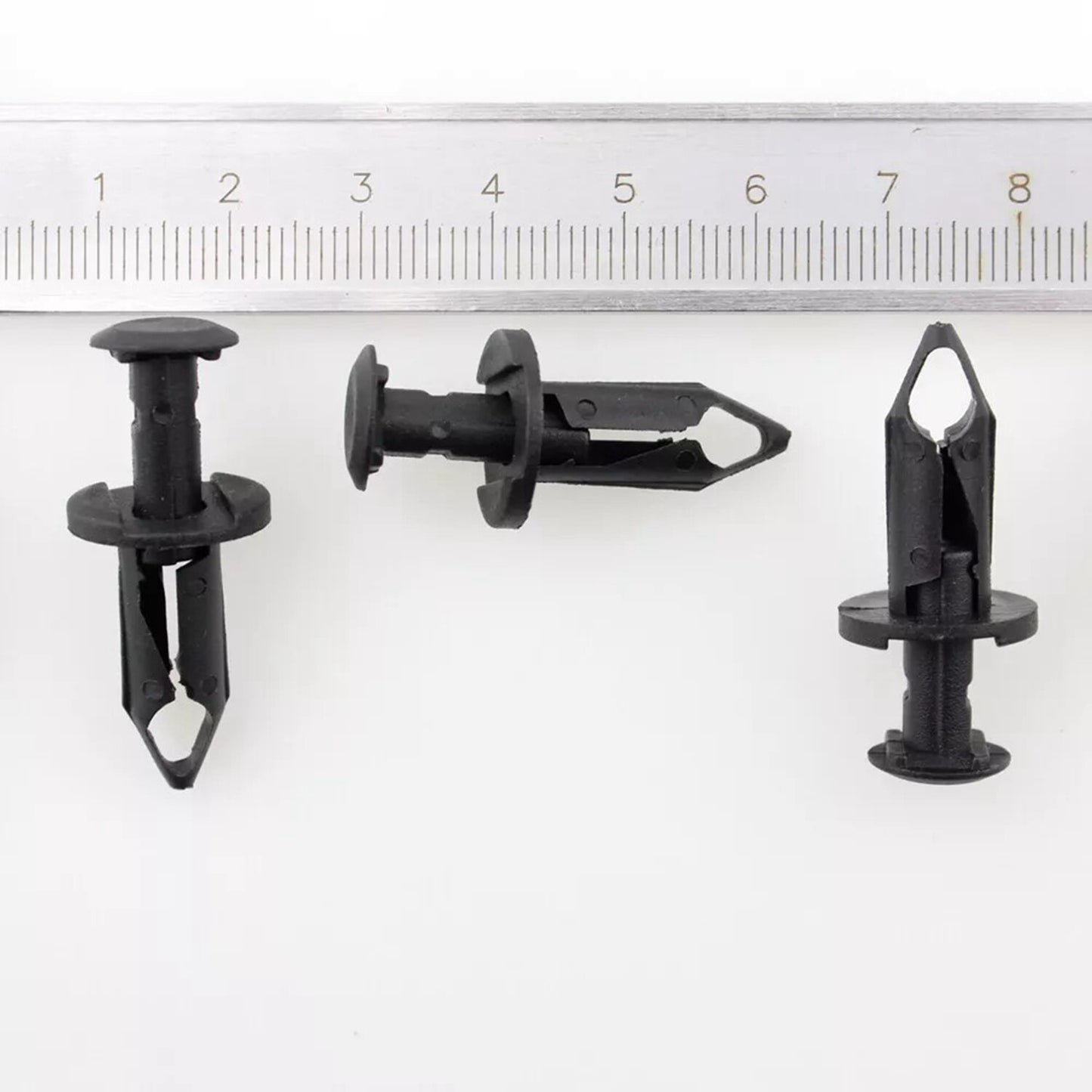 30 Nylon Push-Type Retainer 8mm ATV Body Rivet Fender Clips 90653-HC4-900