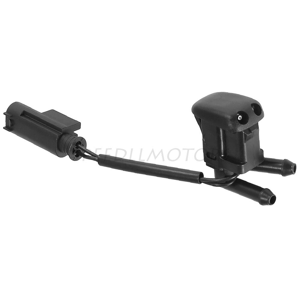 for BMW E39 5-Series Windshield Washer Nozzle Heated-Dual Inlet Squirter Jet