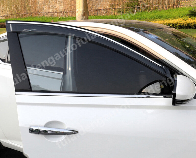 4p for Nissan Altima 2019-2024 Window Visor Vent Sun Shade Rain Guard Door Visor