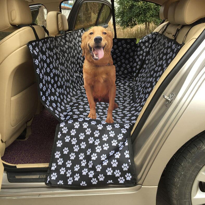 Car for Seat Dog Cat Portable Rear Back Mat Protector Safety Cushion Footprint Pad