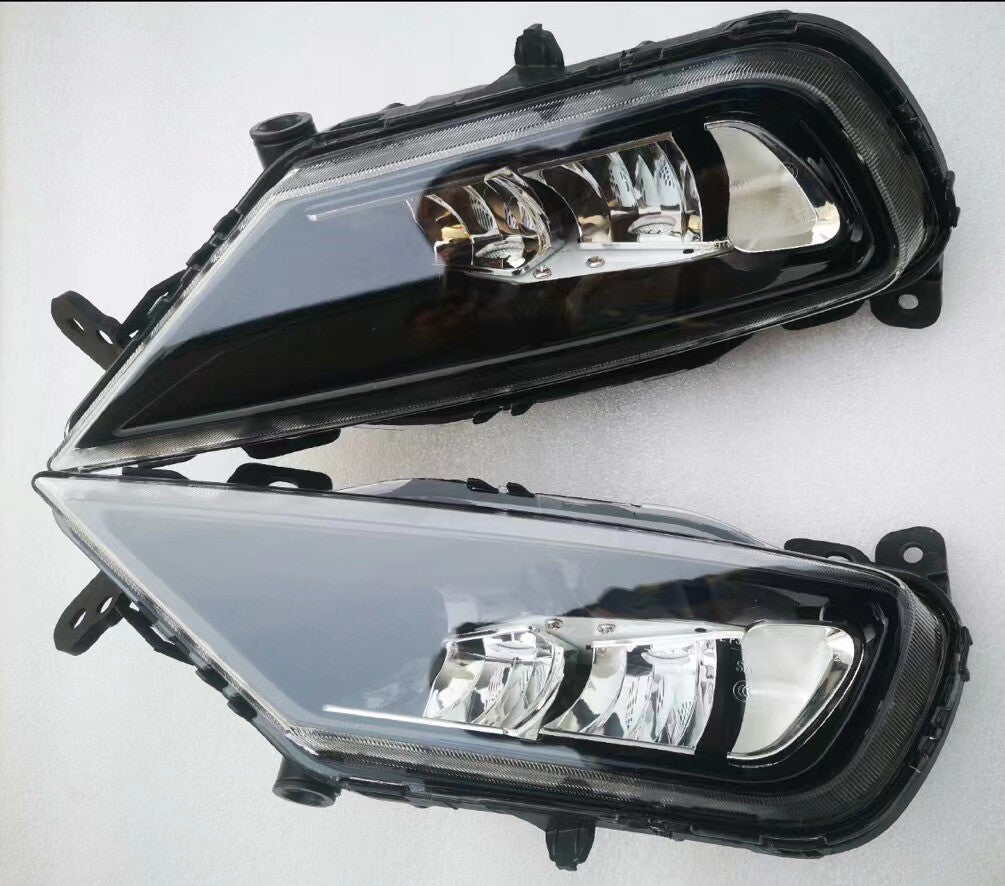 Car Front Bumer Left Right LED DRL Fog Light Fit for Volvo XC60/S90 2018-2022