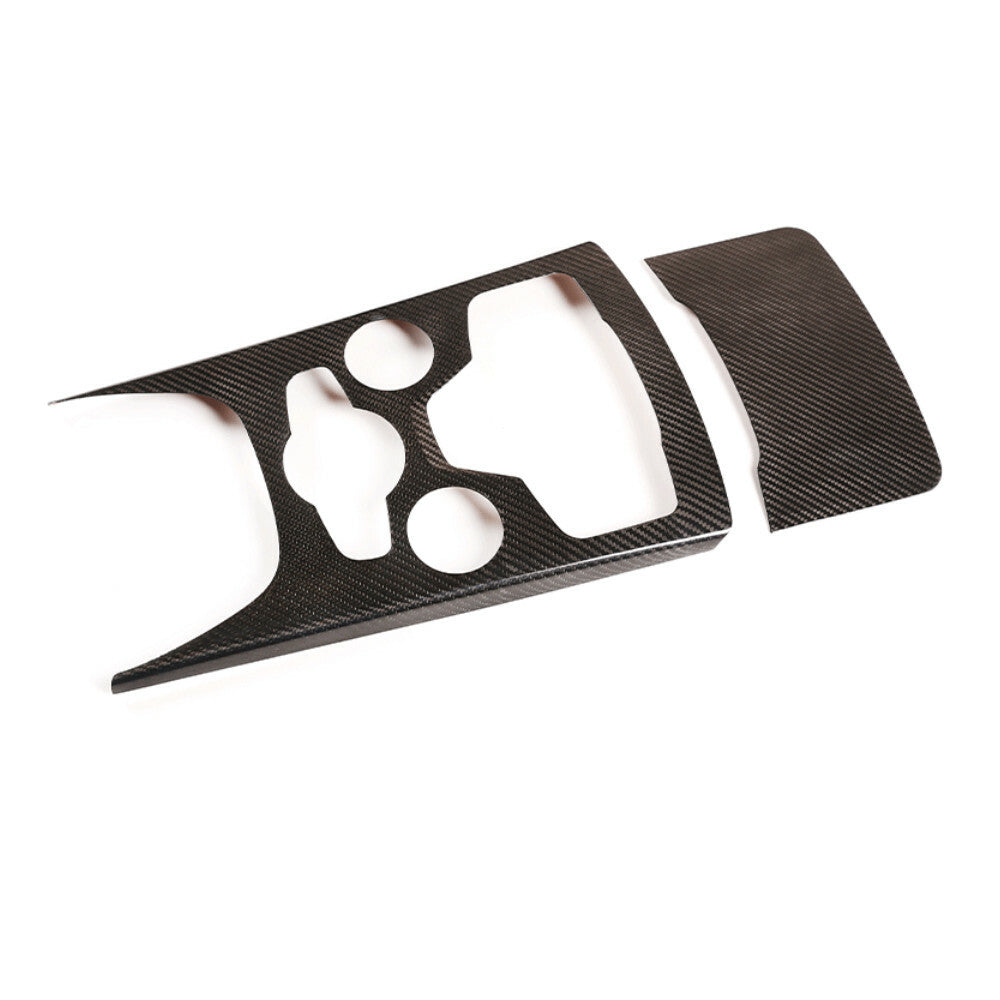 Real Carbon Fiber Central Gear Shift Panel Trim for Alfa Romeo for Stelvio 2020-2021