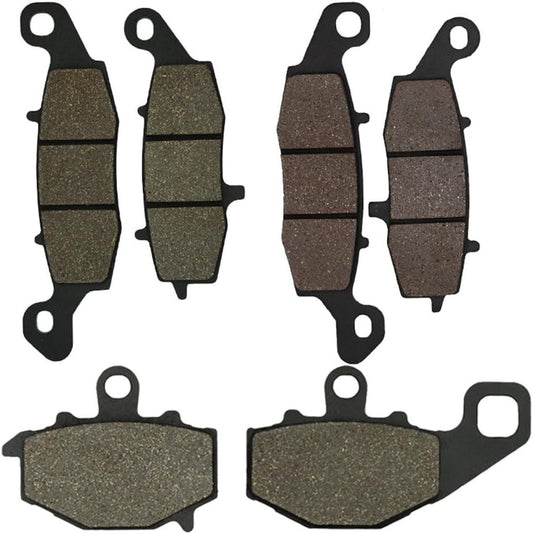 Front and Rear Brake Pads for Kawasaki EX650 EX 650 650 R 650R 2006 2007