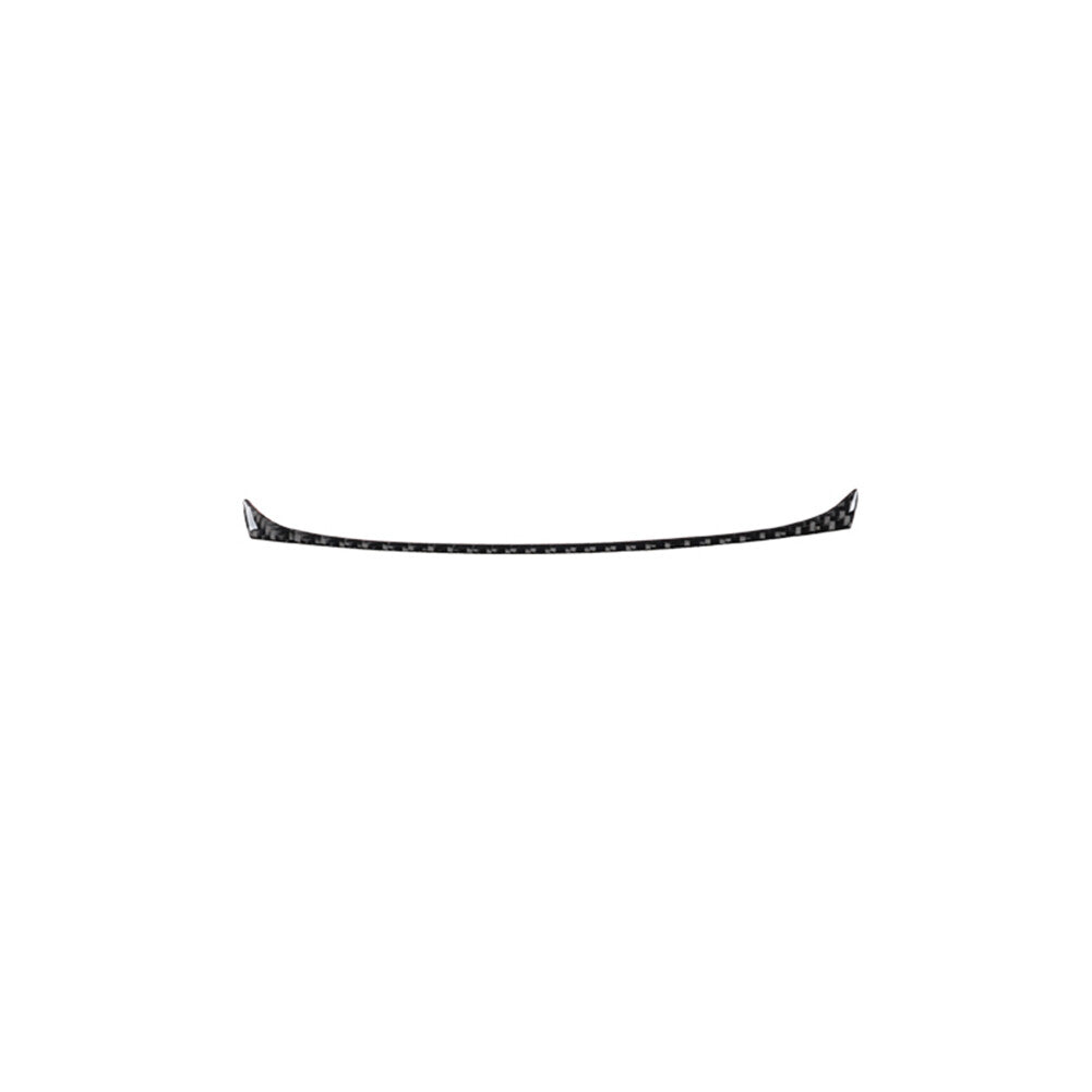 Carbon Fiber Interior Above Transmisson Accent Cover Trim For 2012-2015 for Fiat 500