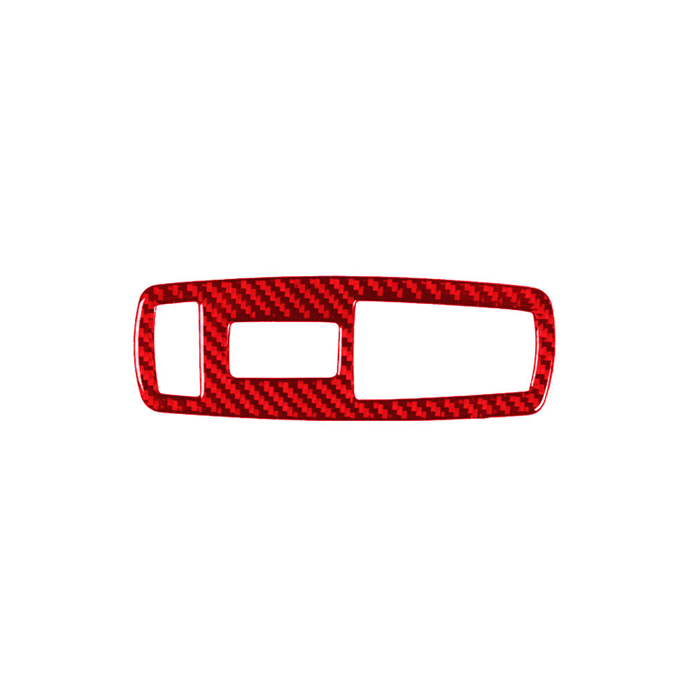 Carbon Fiber Passenger Side Window Lift Switch Cover for Jeep Liberty 2008-2012