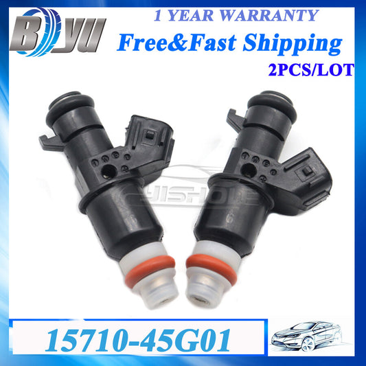 2XFuel Injector for Suzuki Quadracer LTR 450 for Polaris 06-09 15710-45G01 ATV Motor