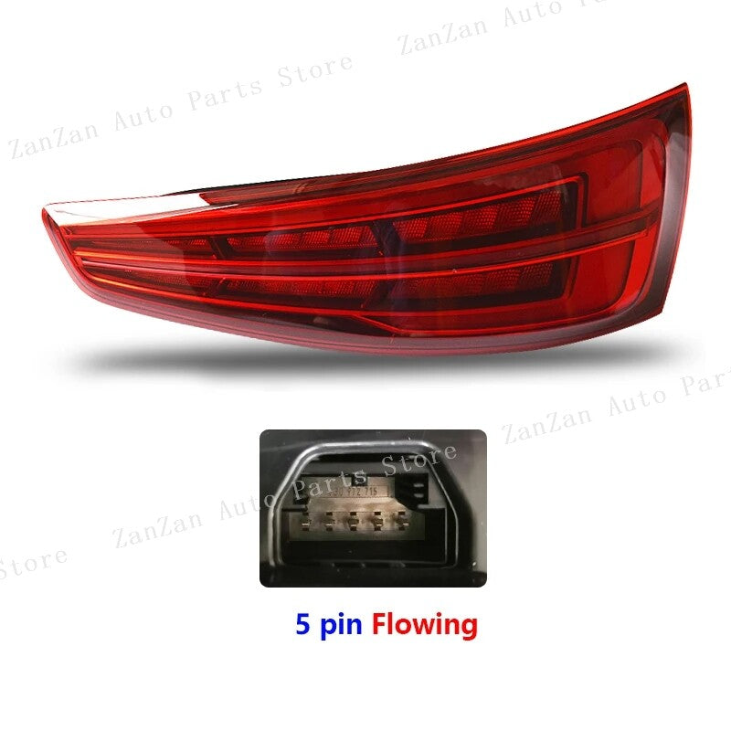 LED Rear Brake Lamp Dynamic Steering Tail Light Right for Audi Q3 2016-2019