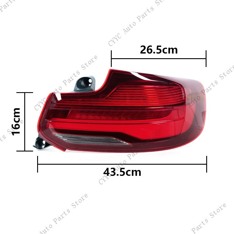 Pair for BMW 2 Series LCI F22 F23 F87 M2 2019 2020 LED Rear Taillight Assembly
