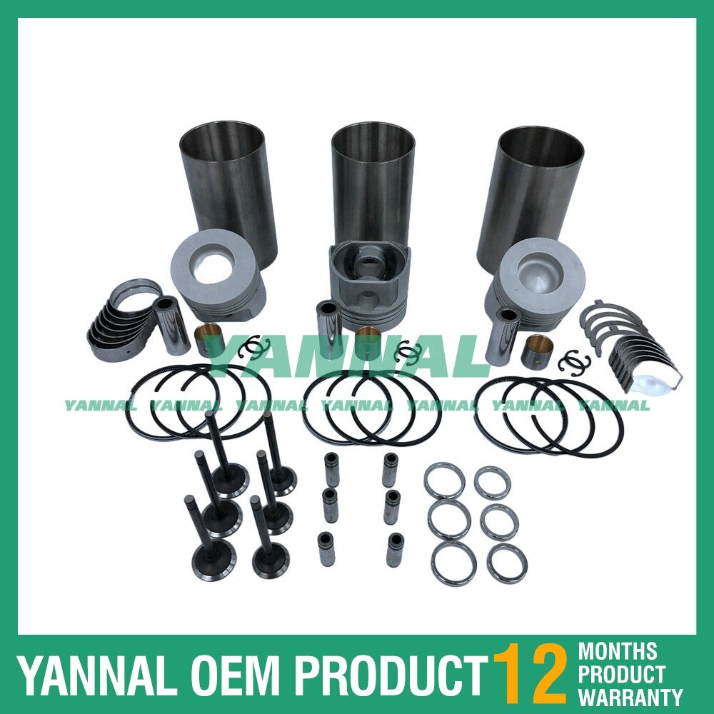new Kubota D1462 rebuild and overhaul kit with engine bearings and valves