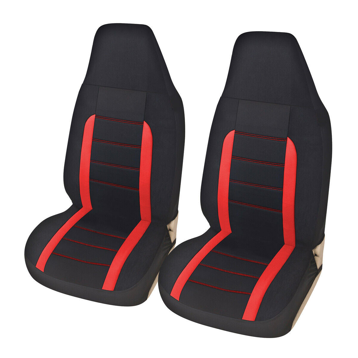 2-Pack Front for Seat Cover Protective Film for High Back Bucket Seats