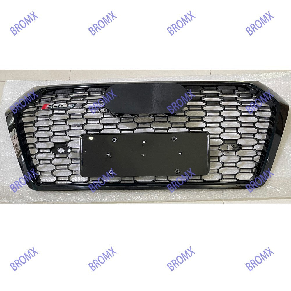Fit for Audi Q5 2018 2019 2020 Front Bumper Grille Honeycomb Grill RSQ5 Black
