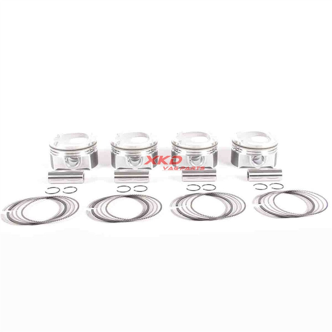 1.8T Pistons Rings Kit Fit for Mercedes Benz C200CGI C250 E200 SLK200 M271