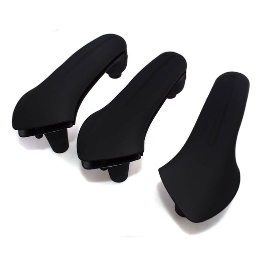 for VW for Jetta for Golf 1J0867172A 3Pcs Black Passenger Inner Door Grab Handle Panel