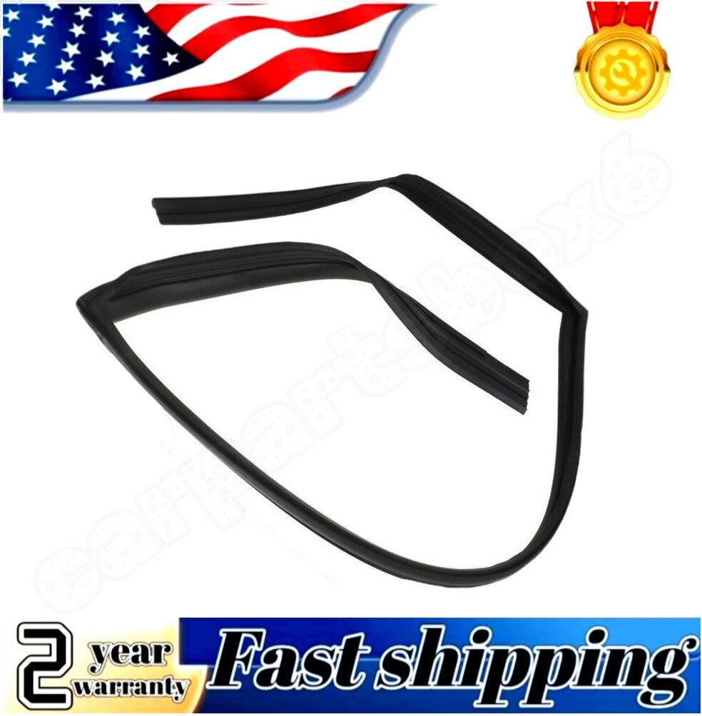 4-piece set of door glass access channel weather window seals suitable for Honda for Civic 2006-2011 4-door models.