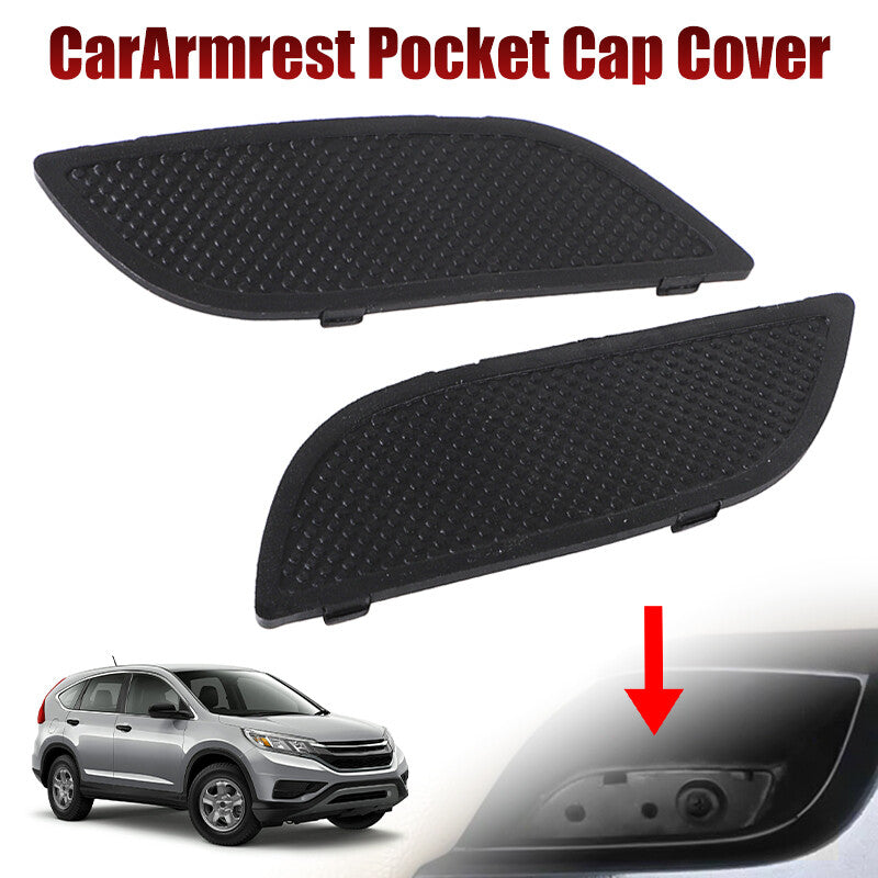 2PCS Car Armrest Door Handle Pull Pocket Cap Cover fit 2012-2016 for Honda CR-V CRV