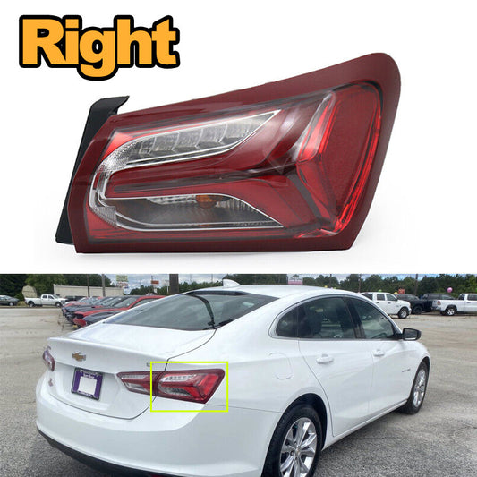 For 2019-2022 for Chevrolet Malibu XL Right Rear Brake Light Lamp Outer Tail Light
