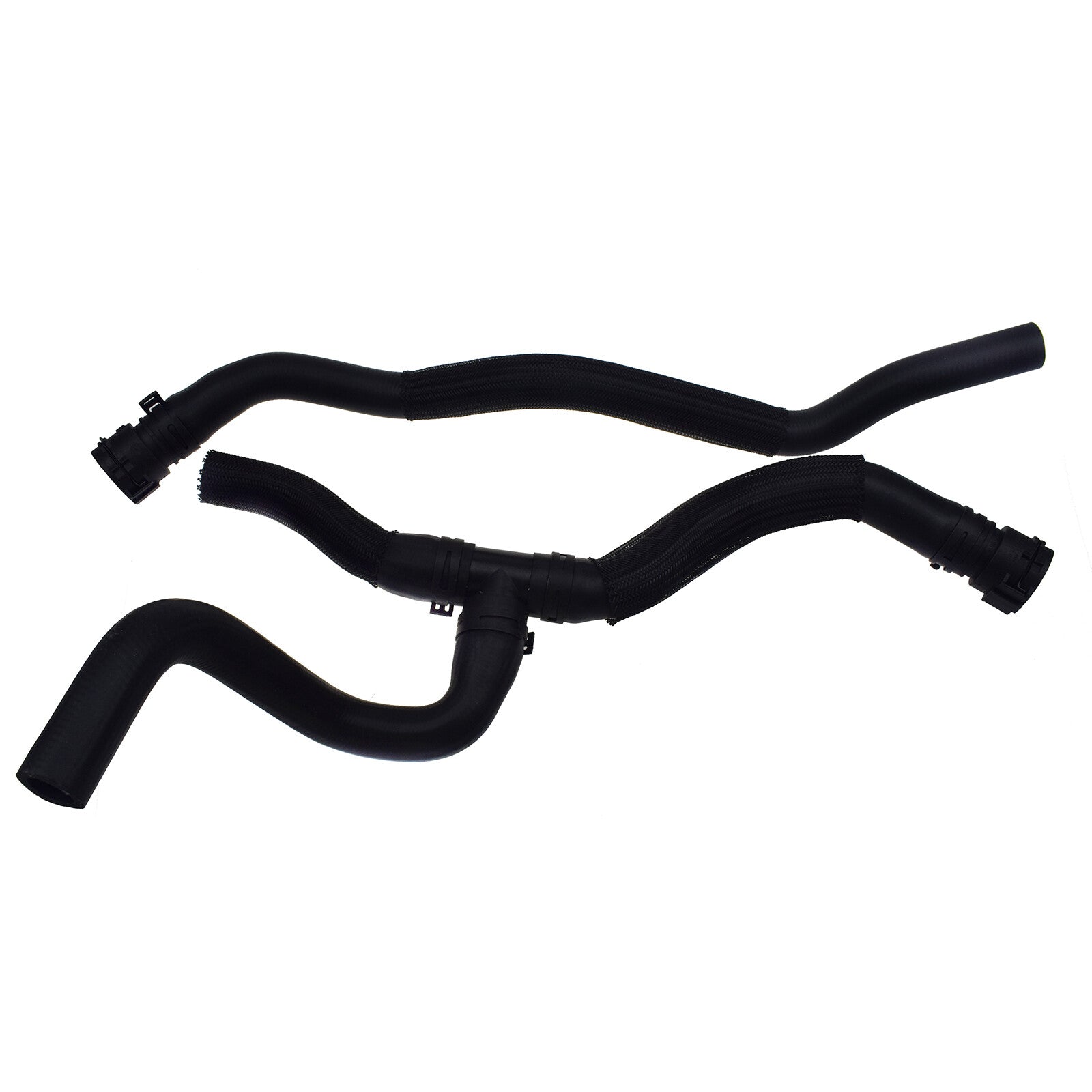 2-piece set of 3-way engine coolant inlet and outlet hoses for Chevrolet for Cruze 2010-2016
