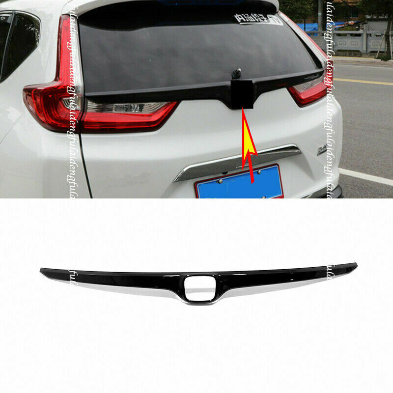 for Honda CR-V CRV 2017-2022 Black Rear Trunk Lid Upper Decor Strip Cover Trim