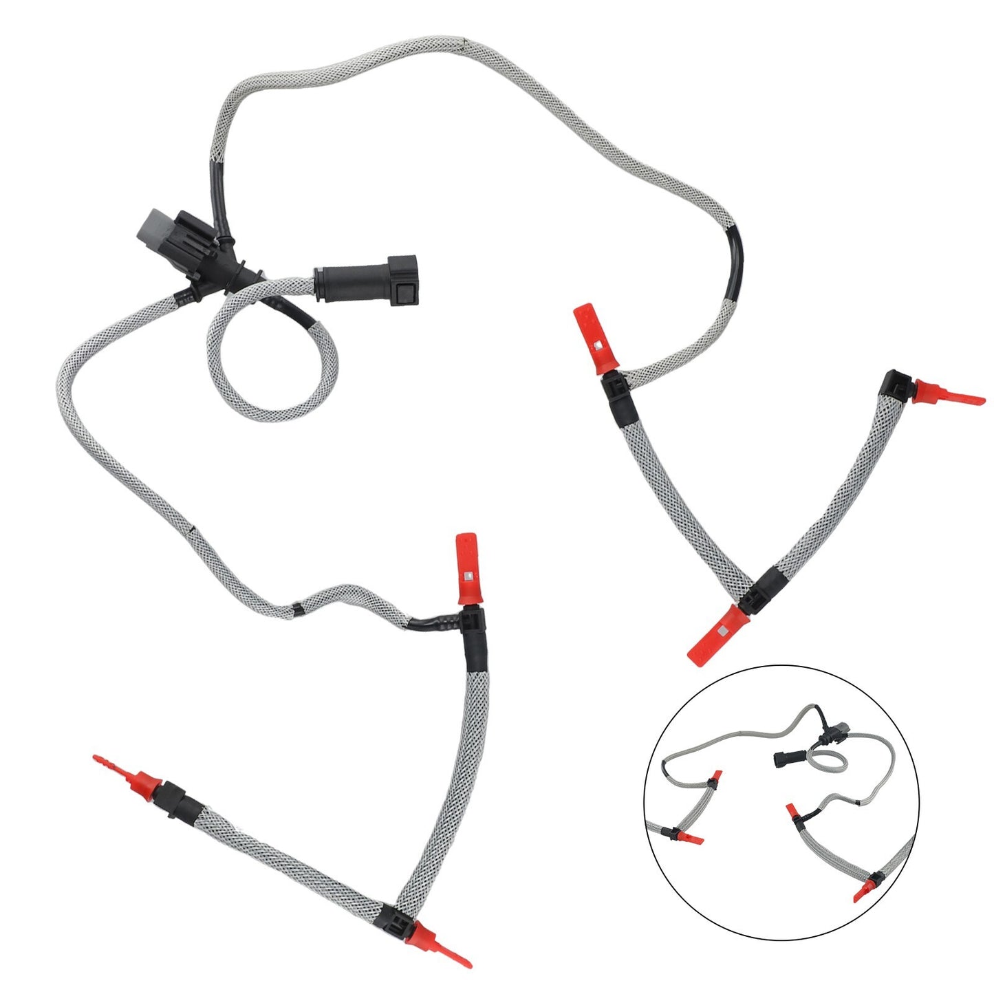 Perfect Fit Fuel Leak Off Pipes and Sensor for Discovery 2 7 D 2 7 TD Diesel