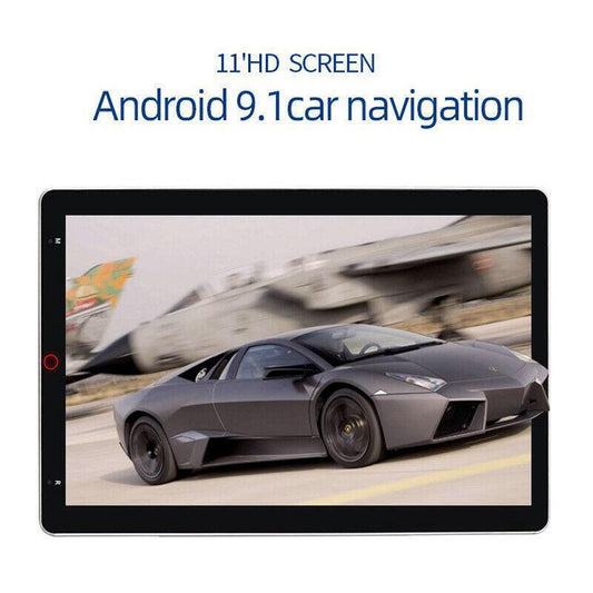 11 MP5 Player Wifi BT GPS Navigation Android Touch Screen Car Rotatable Radio