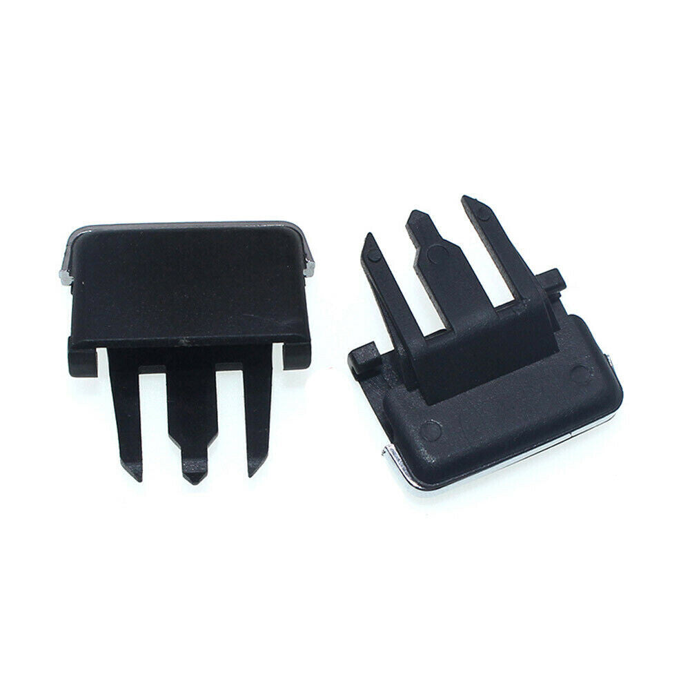 Set of 2 Air Conditioning A/C Vent Blade Slice Clips Black for Toyota for Corolla