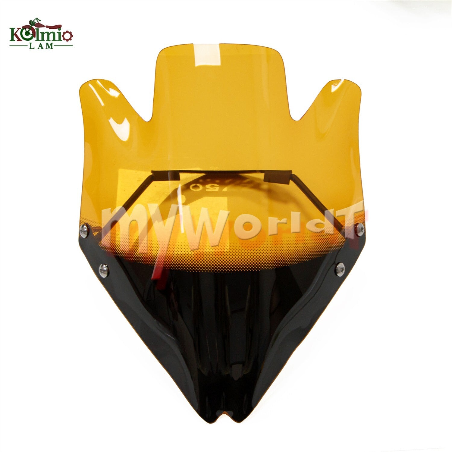 Fit for Kawasaki 2007-2012 Z750 Z750R Orange Motorcycle Windshield Windscreen