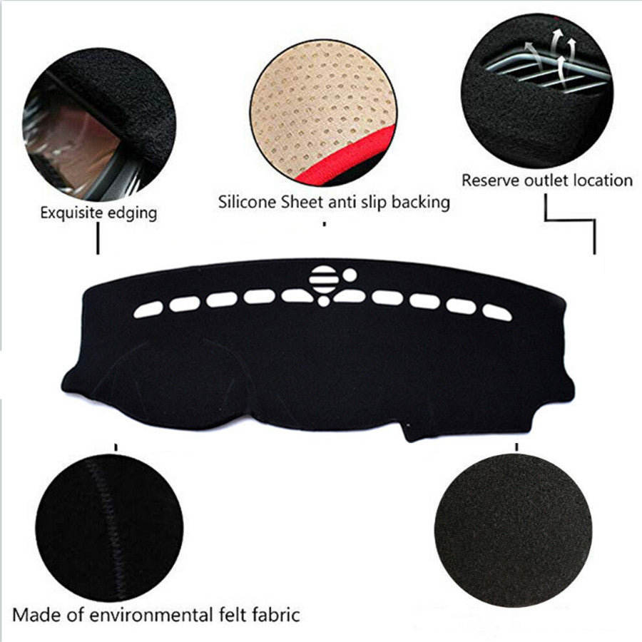 Inner Dashboard Dash Mat DashMat Sun Cover Pad For 11-20 for Jeep Grand Cherokee 1X