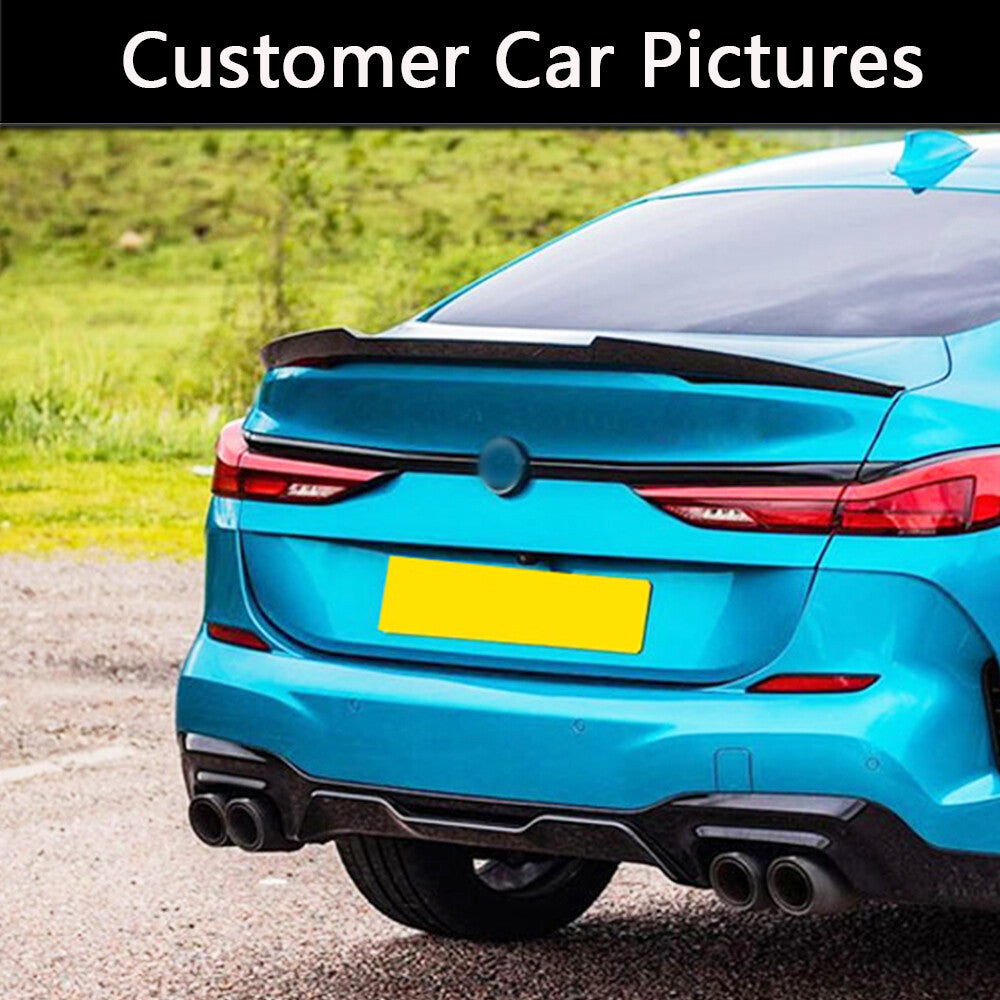 for BMW 2Series F44 Gran Coupe 4D 2021+ Carbon Fiber Rear Trunk Spoiler Wing