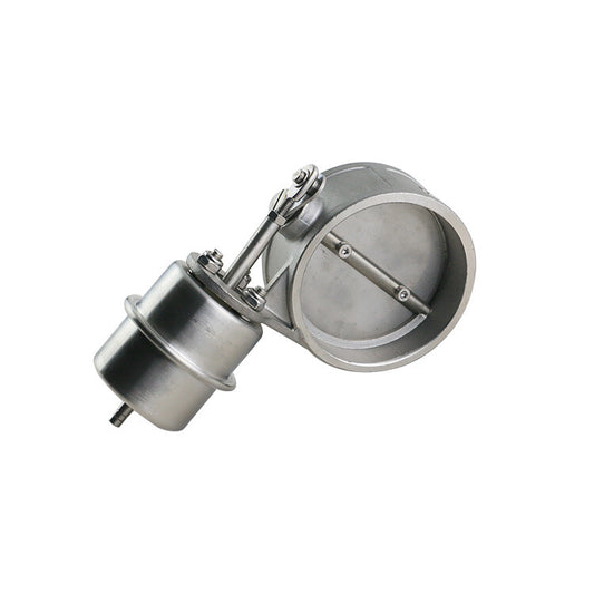 1pc 3 76mm Exhaust Control Valve Set Vacuum Actuator Closed Style Pipe Downpipe