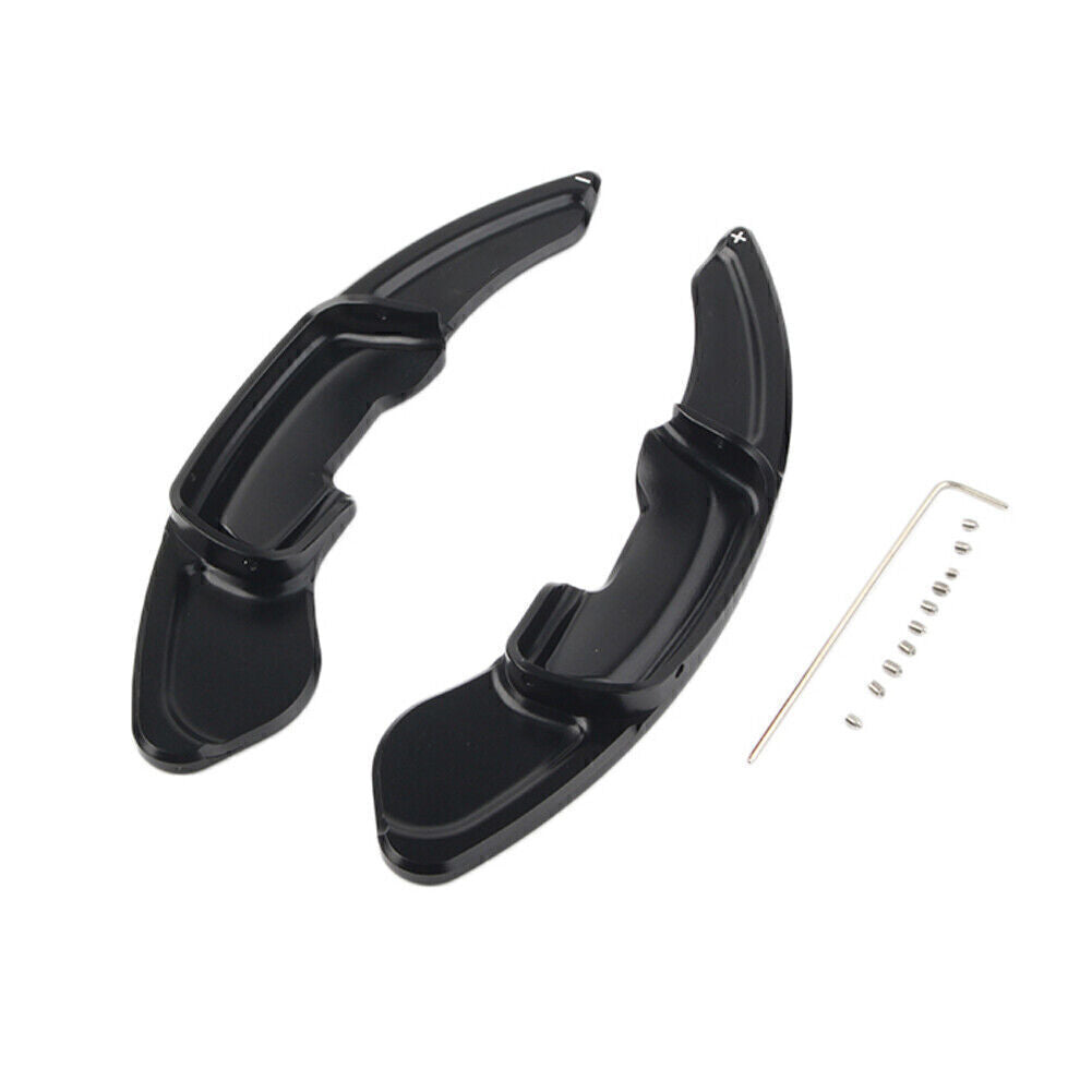 Steering Wheel Shift Paddle Shifter Extension Fit for Lexus GS250 GS350 12-16 Black