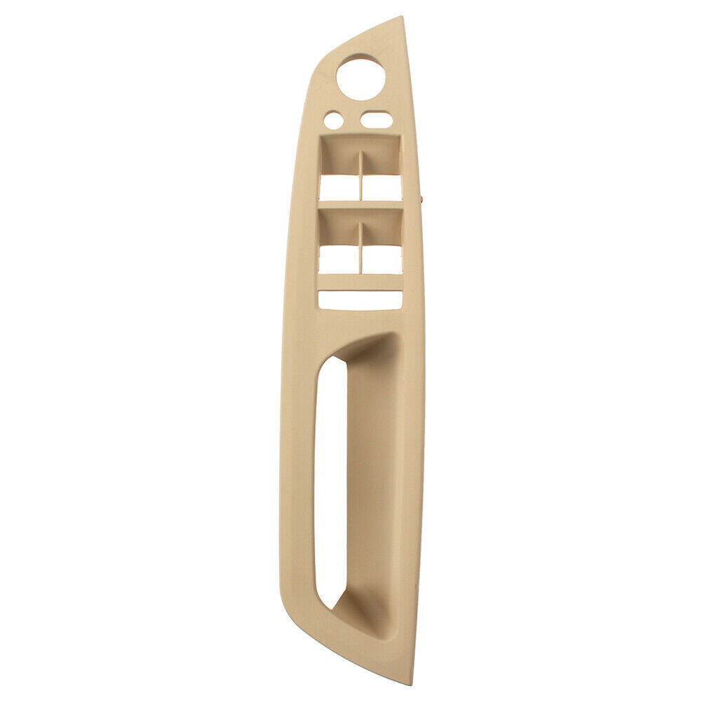 Cream Color Car Inner Door Handle Panel Tirm Cover for BMW X5 X6 E70 RHD