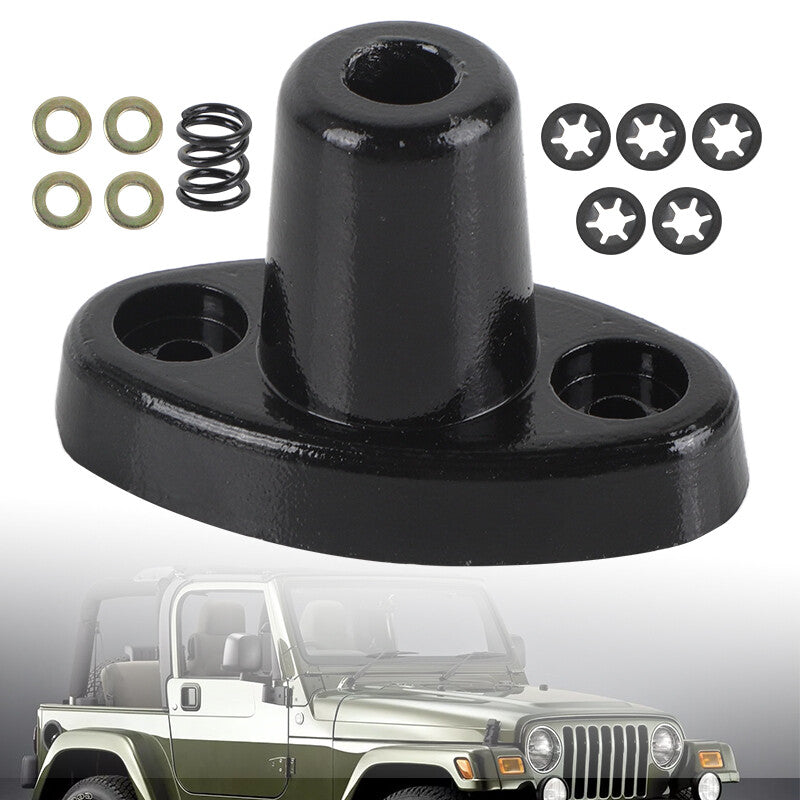 Sun Visor Repair Bracket Kits for Jeep 1997-2002 TJ for Wrangler Aluminum 924-531
