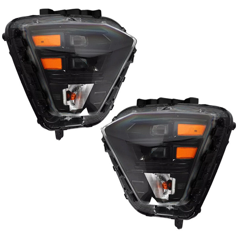 For 2024-2025 for Hyundai Kona Left Right LED Headlight Assembly w/ Halogen Signal