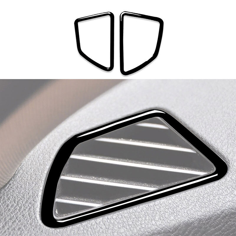 Sleek black vent cover trim suitable for BMW X5 E70 X6 E71 2008 - 2013