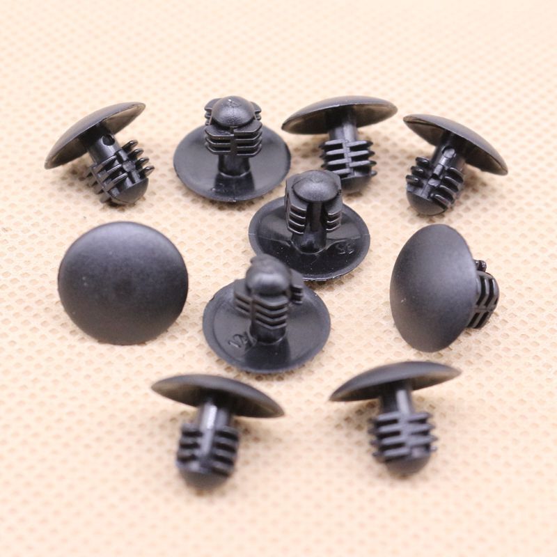 10-Piece Front Fascia Bumper Clip Set for Ford N803857S