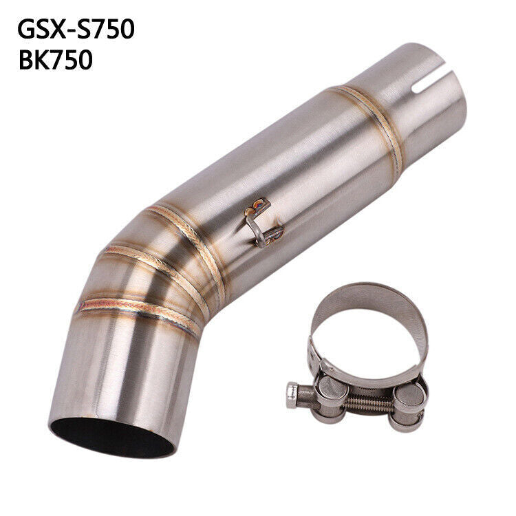 Motorcycle for Suzuki GSXR 750 600 Exhausts Mid Link Pipe Slip On 51mm Muffler